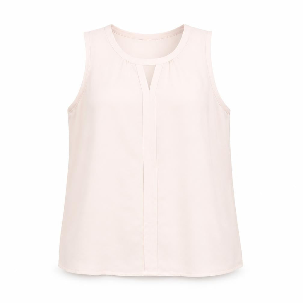 Womens UK Size L VERO MODA Ivory Basic Tank