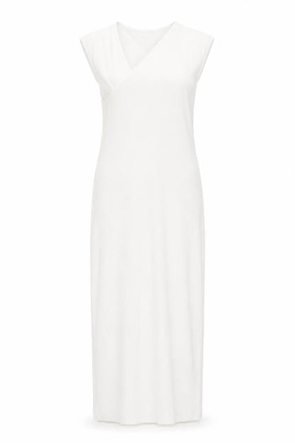 Zara Women's White Sheath Dress - M, Summer, Elegant