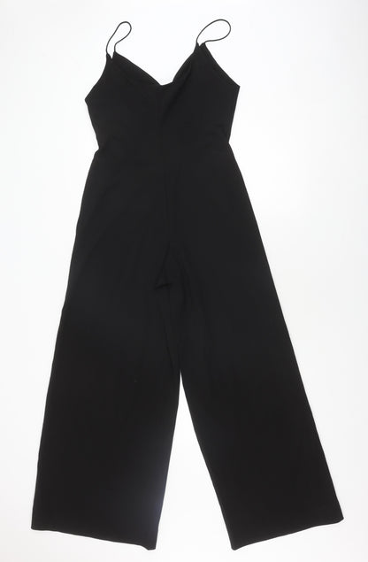 Zara Women's Black M Jumpsuit, Sleeveless, Wide-Leg