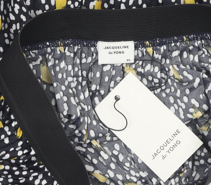 Jacqueline de Yong Women's Multicoloured XS Pleated Skirt