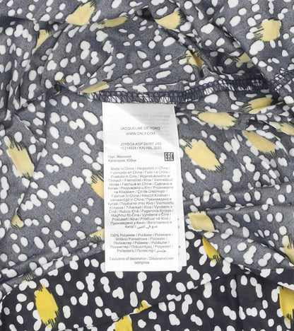 Jacqueline de Yong Women's Multicoloured XS Pleated Skirt