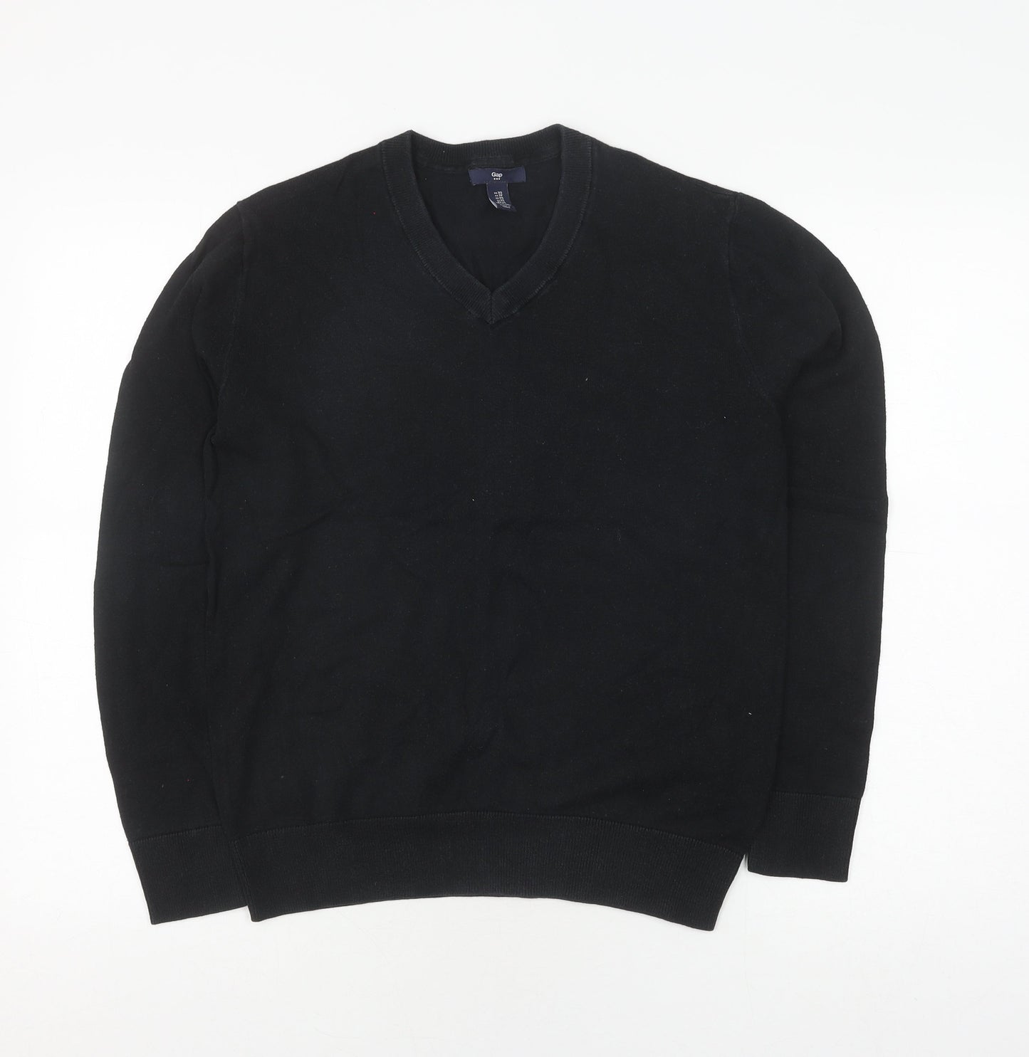 Gap Women's Black XS V-Neck Pullover Jumper