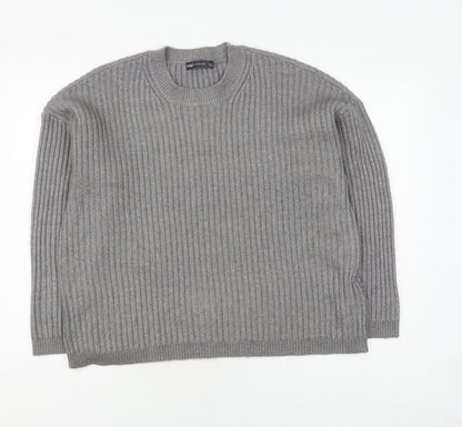 Womens UK Size L Marks and Spencer Grey Pullover Jumper
