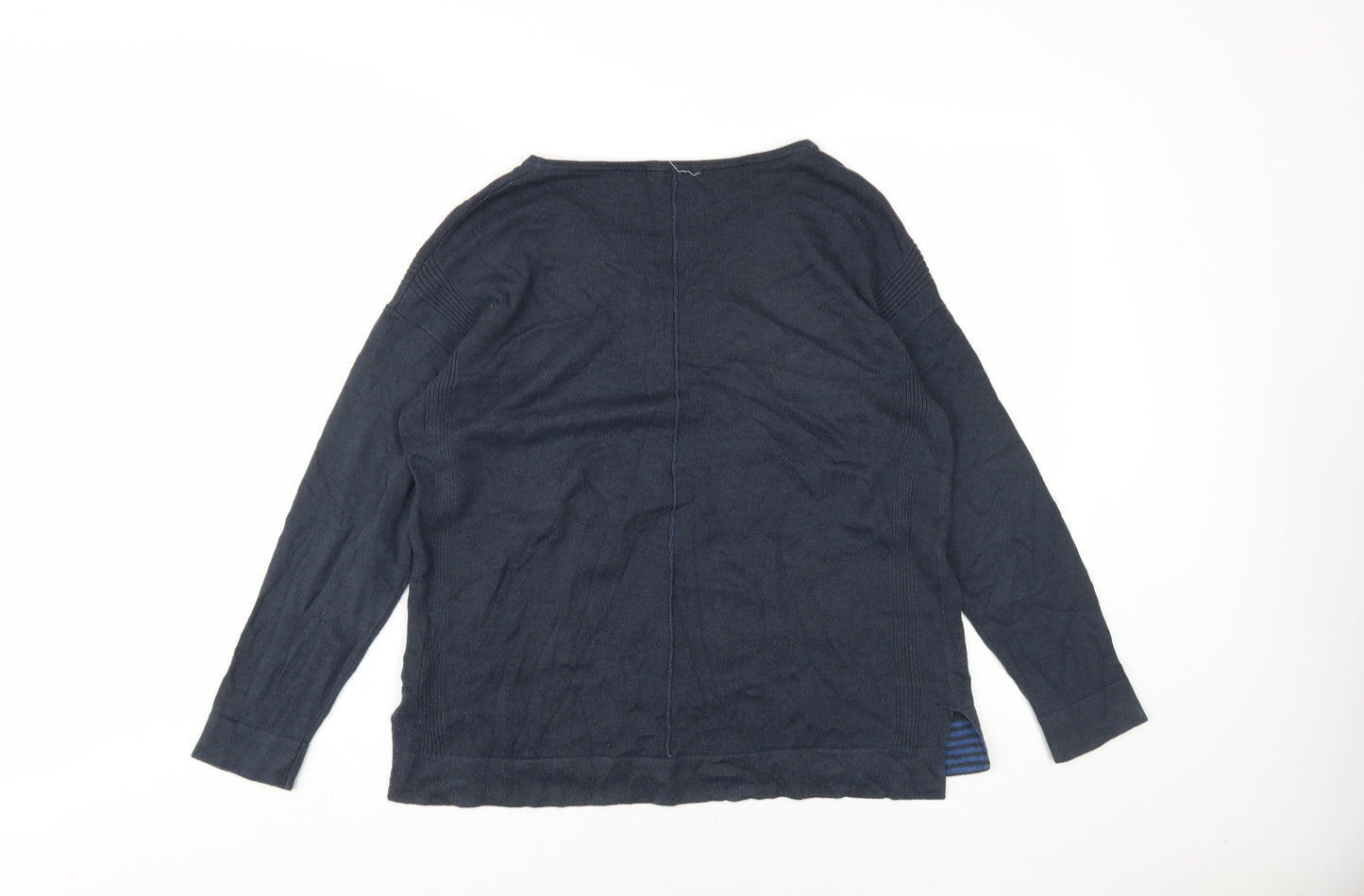 Womens UK Size 12 White Stuff Blue Pullover Jumper