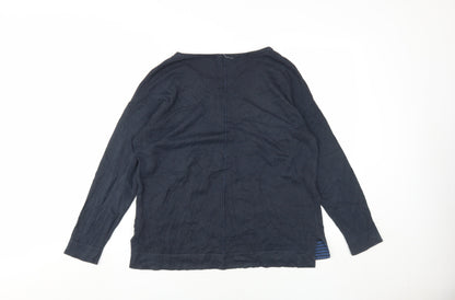 Womens UK Size 12 White Stuff Blue Pullover Jumper
