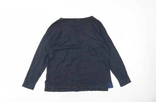 Womens UK Size 12 White Stuff Blue Pullover Jumper