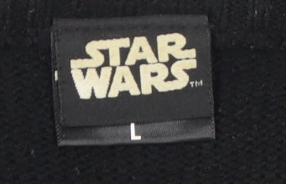 Star Wars Boys Black Christmas Jumper L