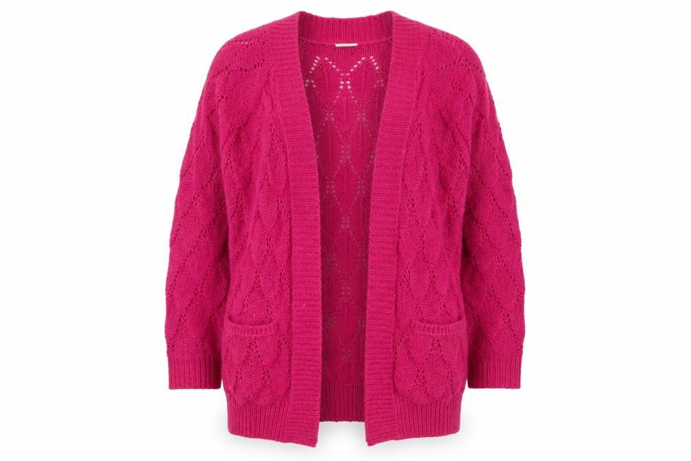Womens UK Size S VILA Pink Cardigan Jumper