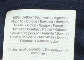 Jack & Jones Men's Blue Polo Shirt, Size S, Short Sleeve