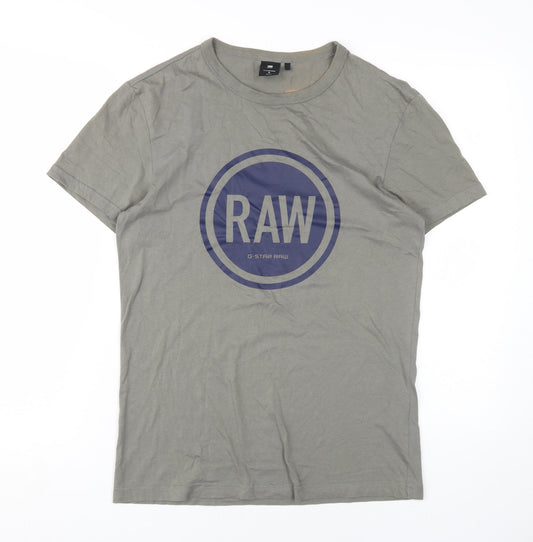 Mens UK Size S G-Star Raw Grey  T-Shirt