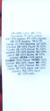 AVON Women's Red T-Shirt, Christmas Graphic, Size S