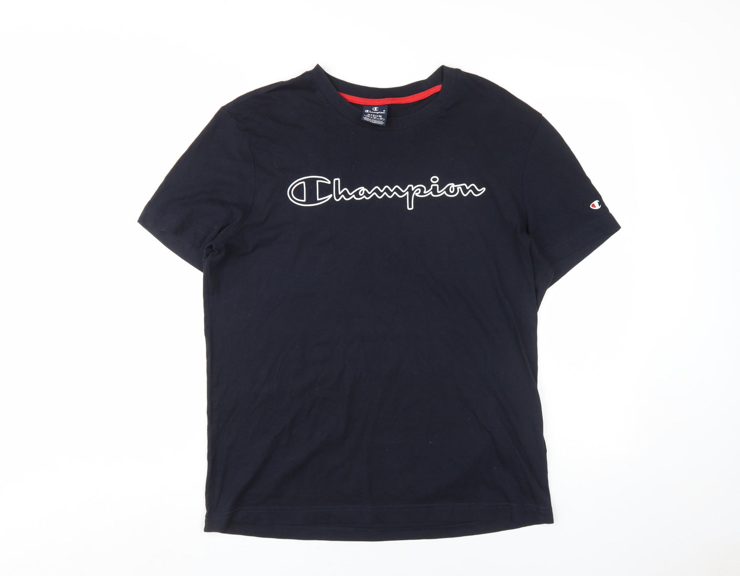 Mens UK Size M Champion Black  T-Shirt