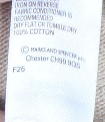 Marks & Spencer Beige XL Men's Cotton Pullover Jumper