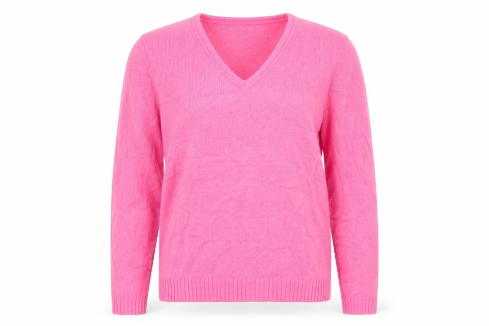 Womens UK Size M VILA Pink Pullover Jumper