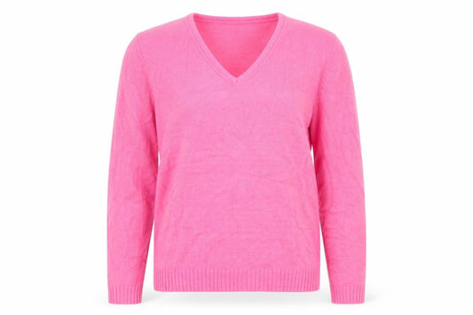 Womens UK Size M VILA Pink Pullover Jumper
