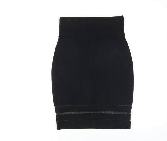 French Connection Women's Black Pencil Skirt Size 10