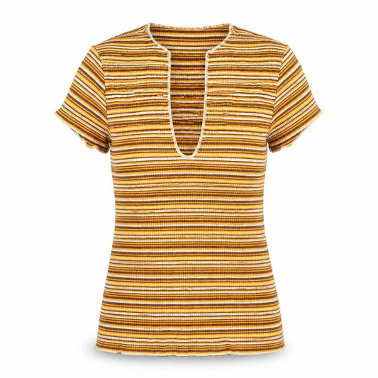 Womens UK Size S Urban Outfitters Multicoloured Jersey T-Shirt