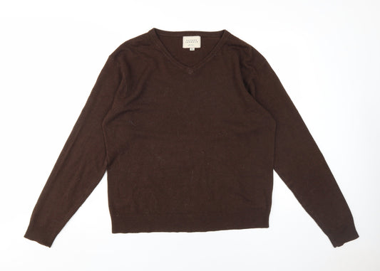 Hutson Harbour Men's Brown Pullover Jumper XL