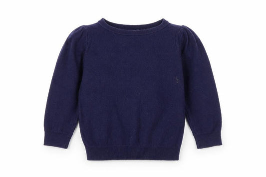 Gap Boys Blue Cotton Pullover Jumper, 3 Years