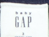 Gap Boys Blue Cotton Pullover Jumper, 3 Years