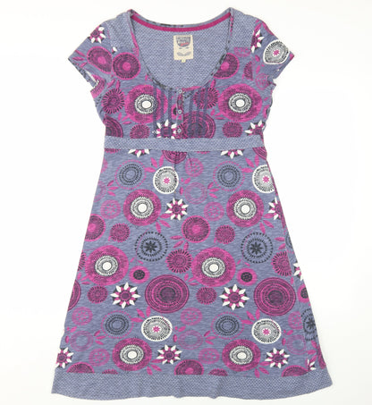 Faithful & True Maternity Floral A-Line Dress, Size 10
