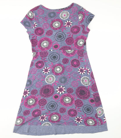 Faithful & True Maternity Floral A-Line Dress, Size 10