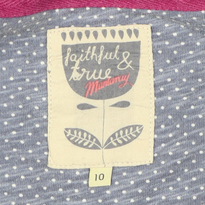 Faithful & True Maternity Floral A-Line Dress, Size 10