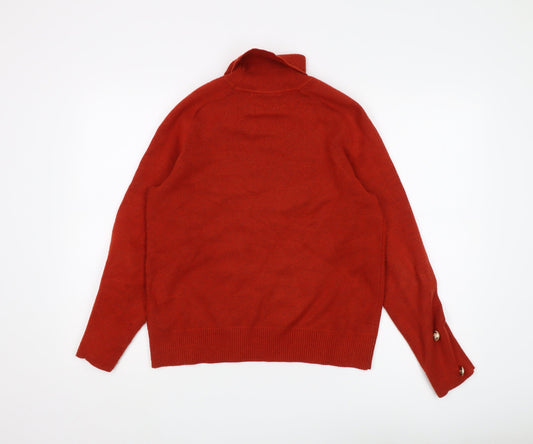 Womens UK Size M NEXT Red Pullover Jumper