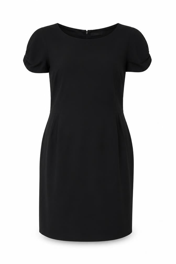 Marks & Spencer Women's Black Knee Length Sheath Dress