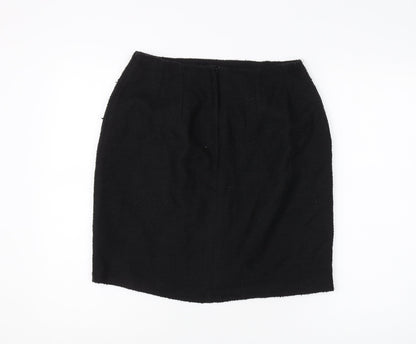 Quest Women’s Black Pencil Skirt Size 14