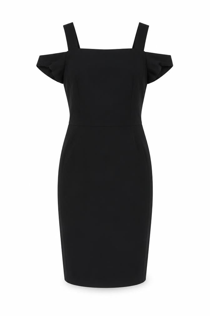 H&M Women's Black Bodycon Dress Size 8 Party/Cocktail