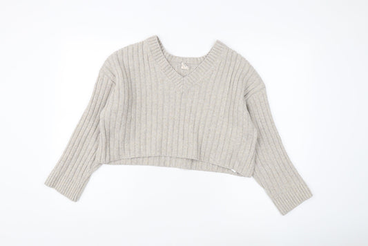 Womens UK Size XS Urban Outfitters Beige Pullover Jumper