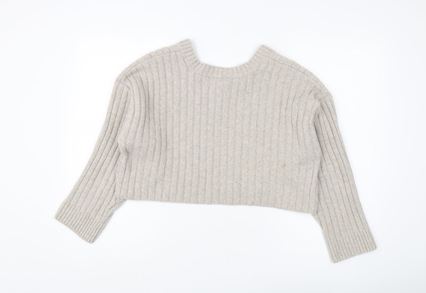 Womens UK Size XS Urban Outfitters Beige Pullover Jumper