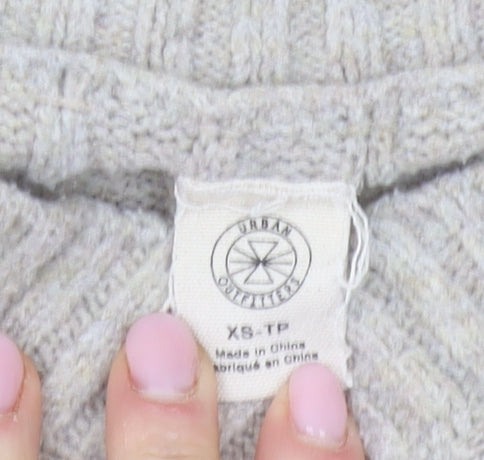 Womens UK Size XS Urban Outfitters Beige Pullover Jumper