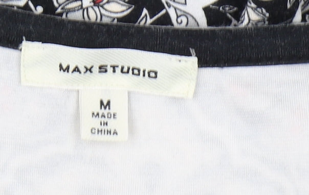Womens UK Size M Max Studio Black Tunic Tunic