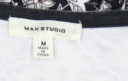 Womens UK Size M Max Studio Black Tunic Tunic