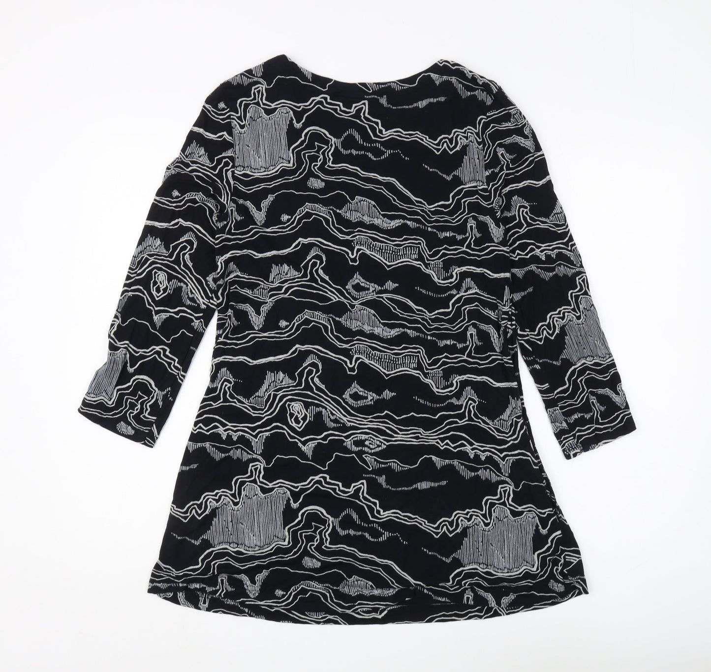 Womens UK Size S Adini Black Tunic Tunic