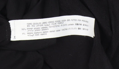 Bershka Women's Black Size 12 Bodycon Party Dress