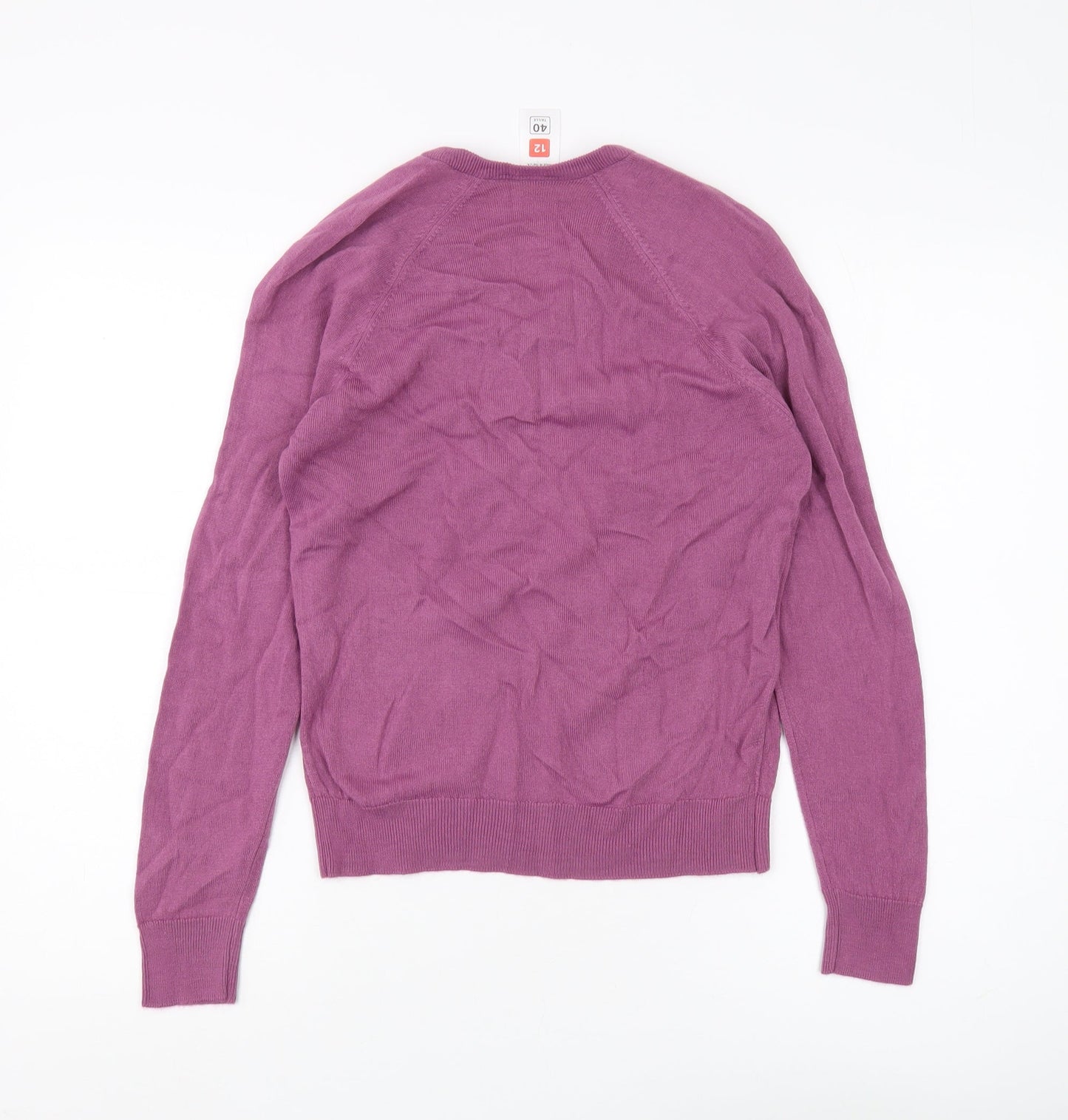 Womens UK Size 12 St Michael Purple Pullover Jumper