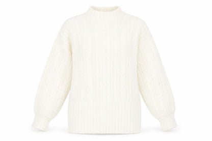 Womens UK Size S NEXT White Pullover Jumper
