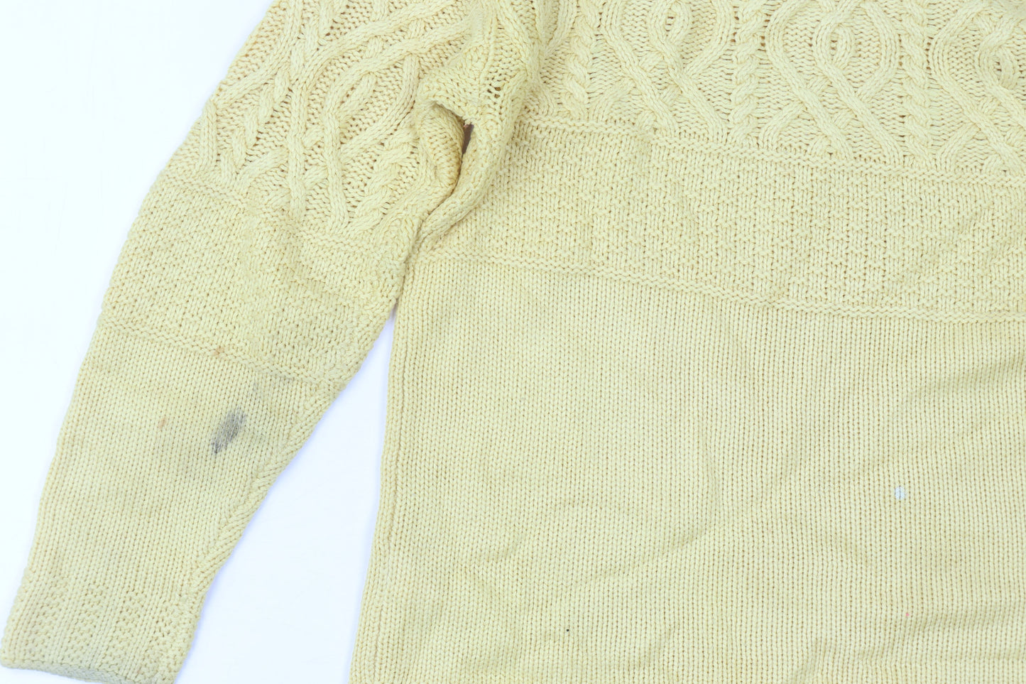 Womens UK Size 10 Dorothy Perkins Yellow Pullover Jumper