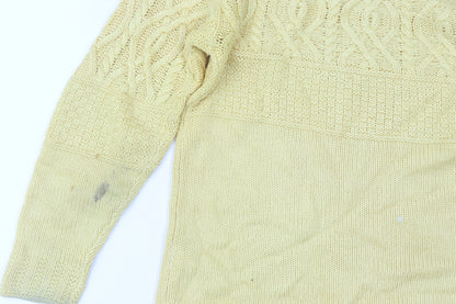 Womens UK Size 10 Dorothy Perkins Yellow Pullover Jumper