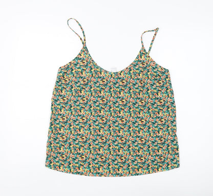 Womens UK Size 12 Topshop Multicoloured Camisole Tank