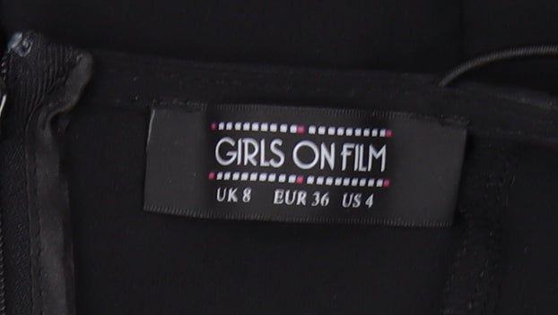 Girls on Film Women’s Black Jumpsuit Size 8