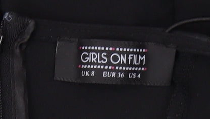 Girls on Film Women’s Black Jumpsuit Size 8