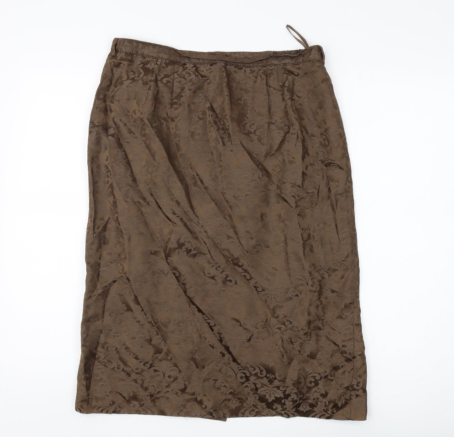 Debenhams Women's Size 12 Brown Skirt