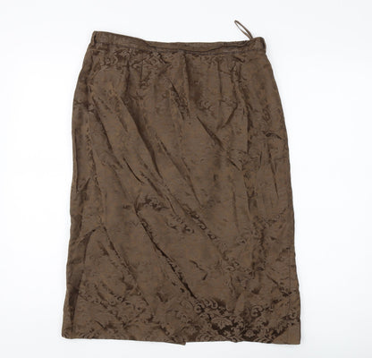 Debenhams Women's Size 12 Brown Skirt