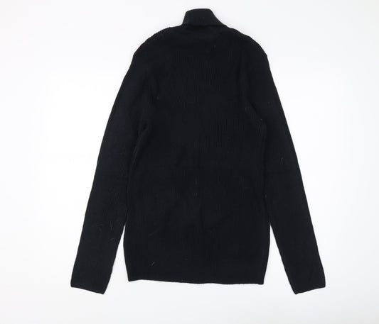 ASOS DESIGN Men's Black XL Pullover Jumper