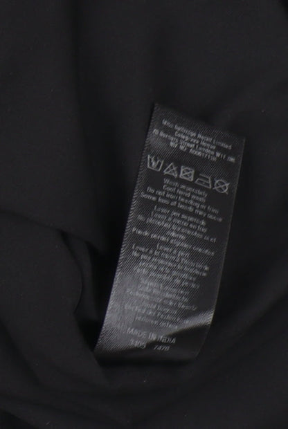 Miss Selfridge Black Beaded Women's Pencil Skirt Size 10