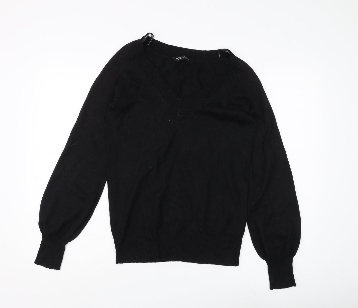 Womens UK Size 10 Dorothy Perkins Black Jumper Jumper